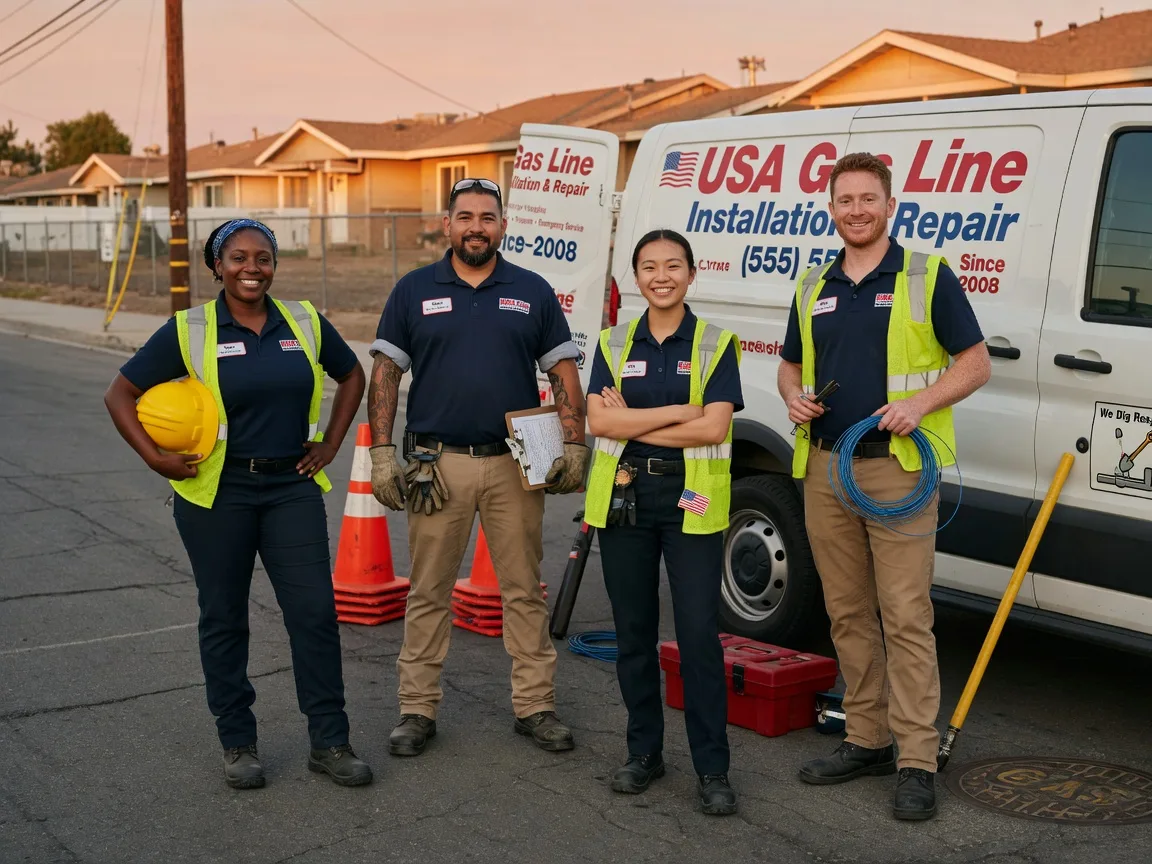 Gas Line Installation company in Broadway, NC